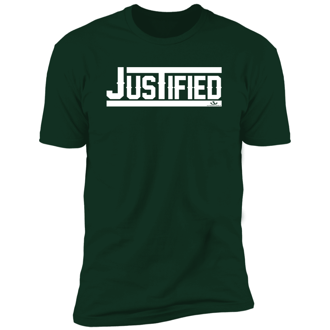 JUSTIFIED Premium Short Sleeve T-Shirt - The Shield of Light