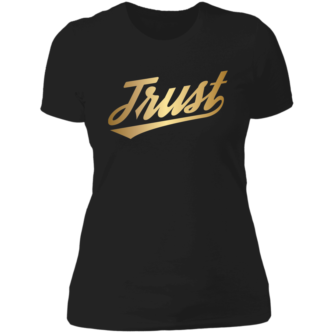 TRUST Ladies' Boyfriend T-Shirt - The Shield of Light