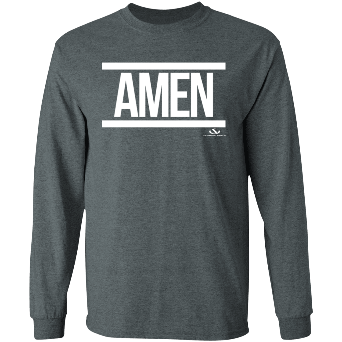 AMEN LS T-Shirt 5.3 oz. - The Shield of Light