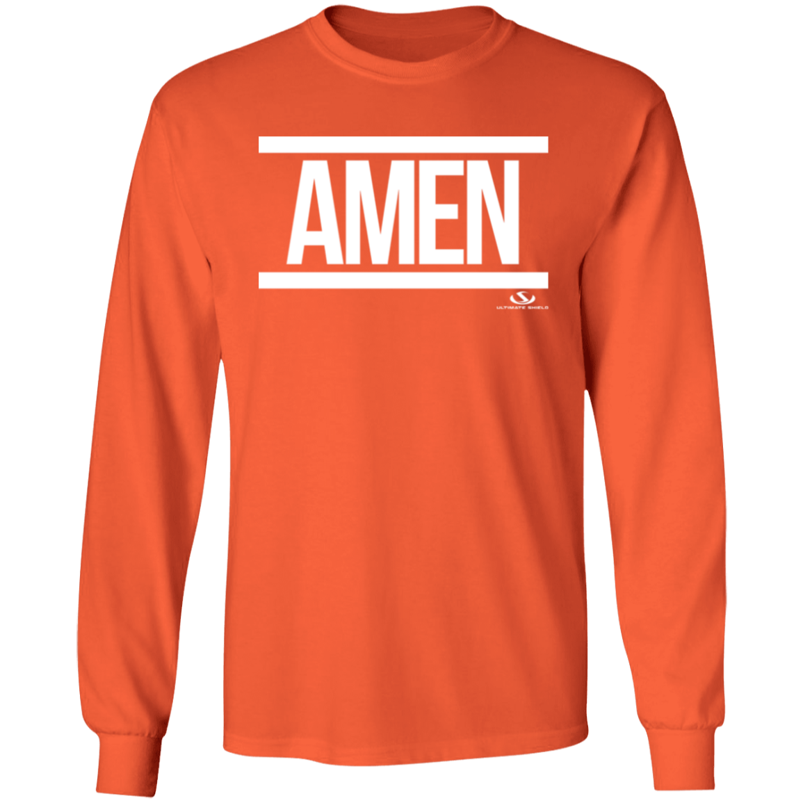 AMEN LS T-Shirt 5.3 oz. - The Shield of Light