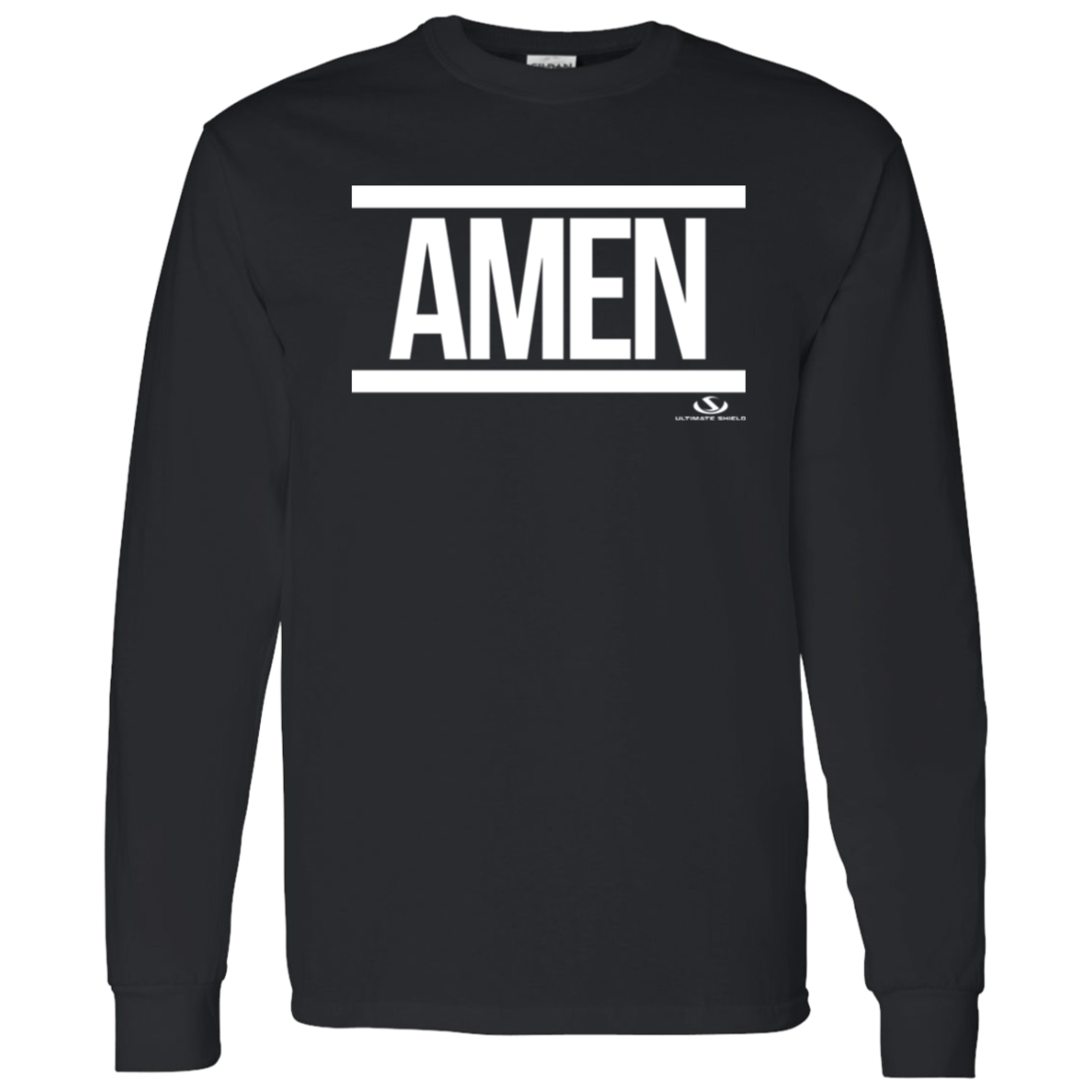 AMEN LS T-Shirt 5.3 oz. - The Shield of Light