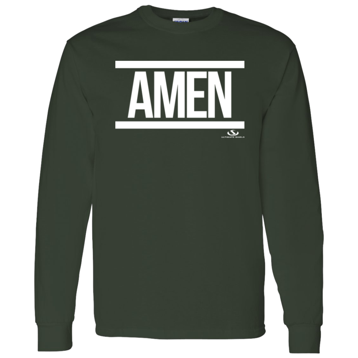 AMEN LS T-Shirt 5.3 oz. - The Shield of Light