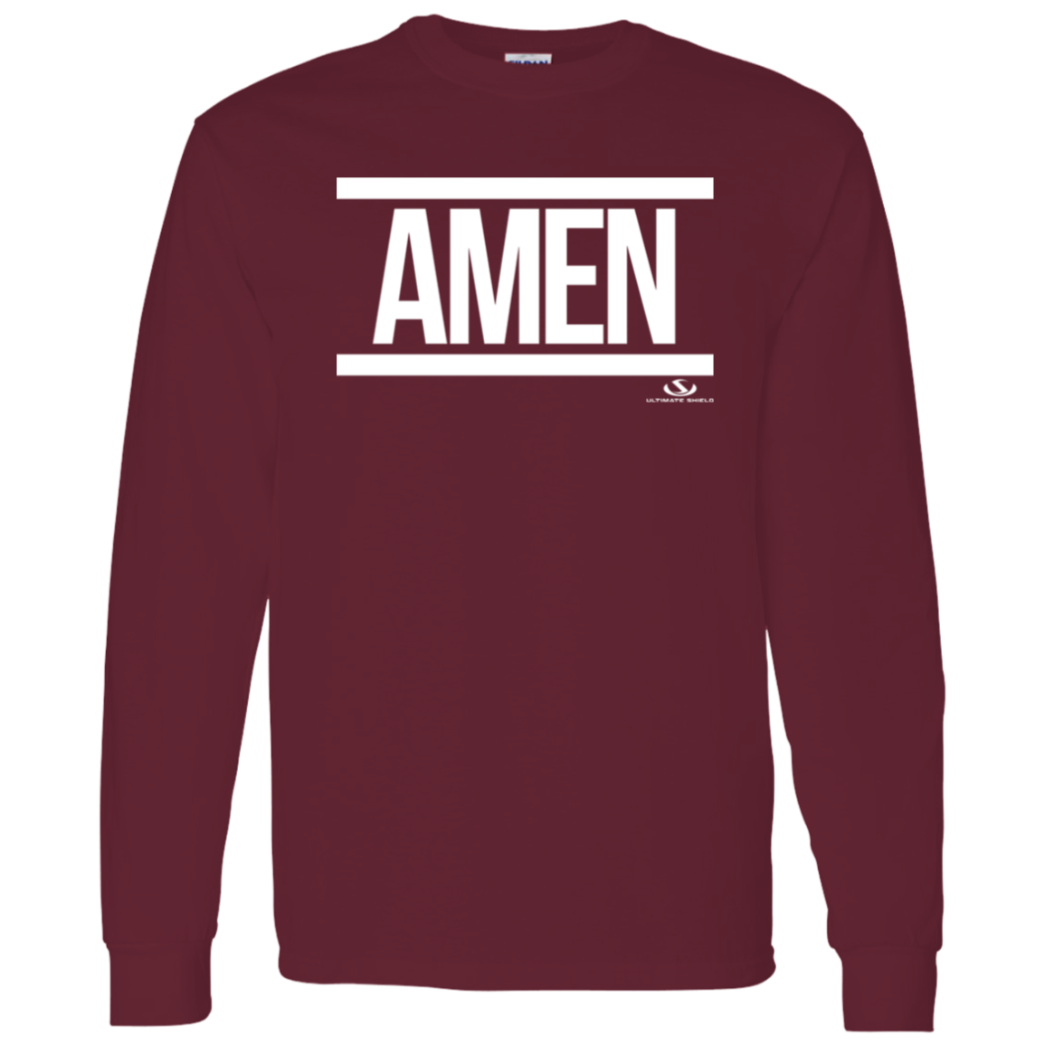AMEN LS T-Shirt 5.3 oz. - The Shield of Light