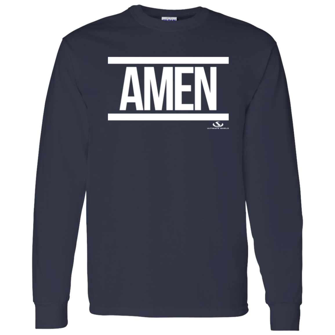 AMEN LS T-Shirt 5.3 oz. - The Shield of Light