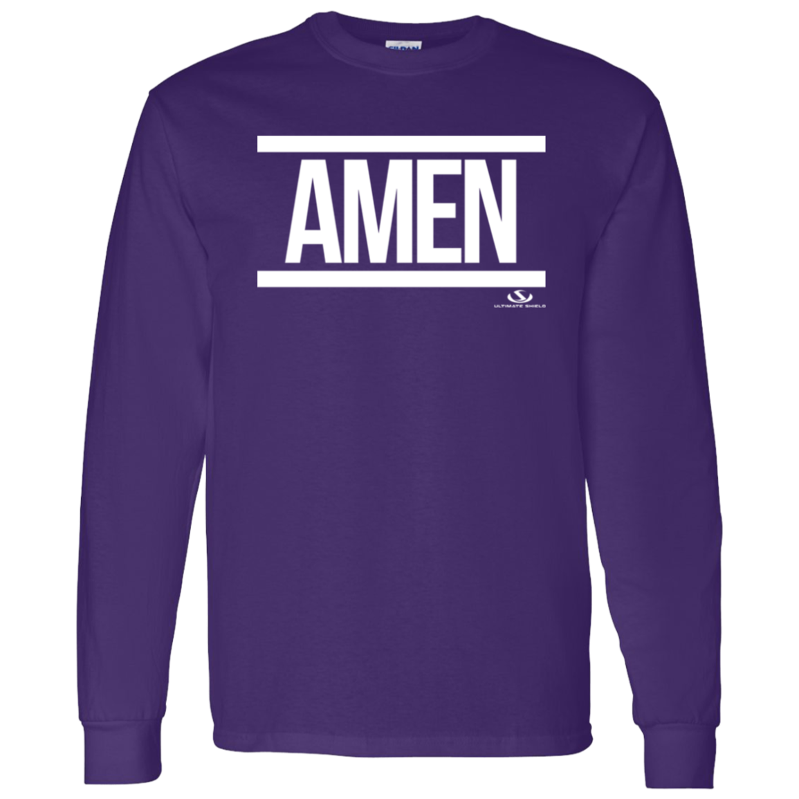AMEN LS T-Shirt 5.3 oz. - The Shield of Light