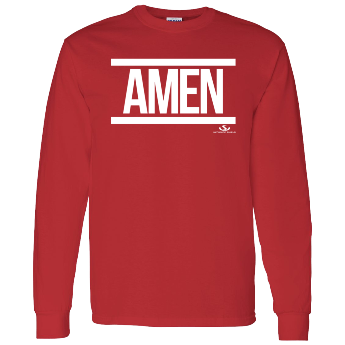 AMEN LS T-Shirt 5.3 oz. - The Shield of Light