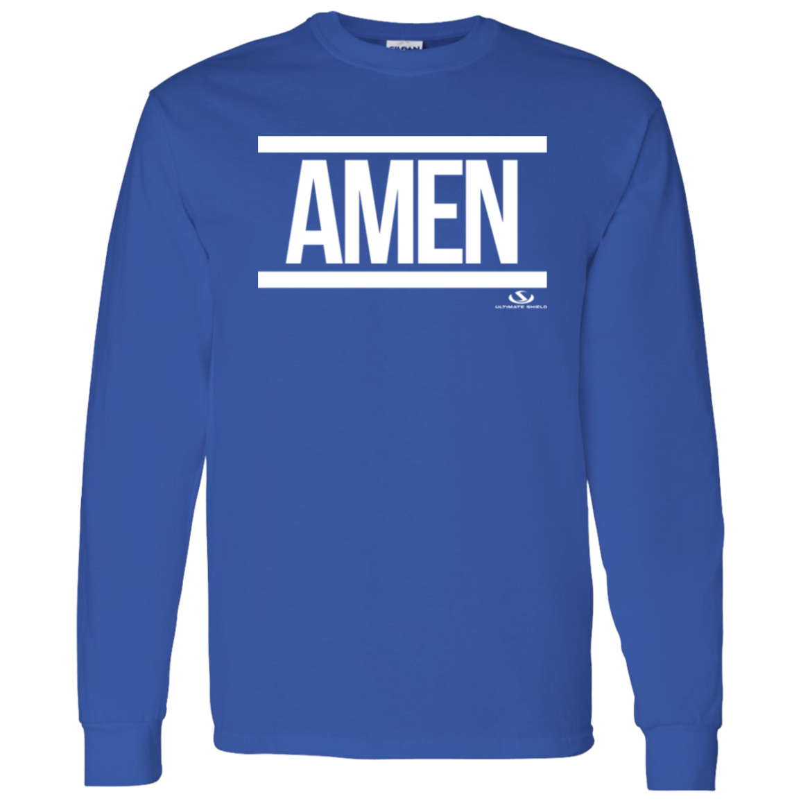 AMEN LS T-Shirt 5.3 oz. - The Shield of Light