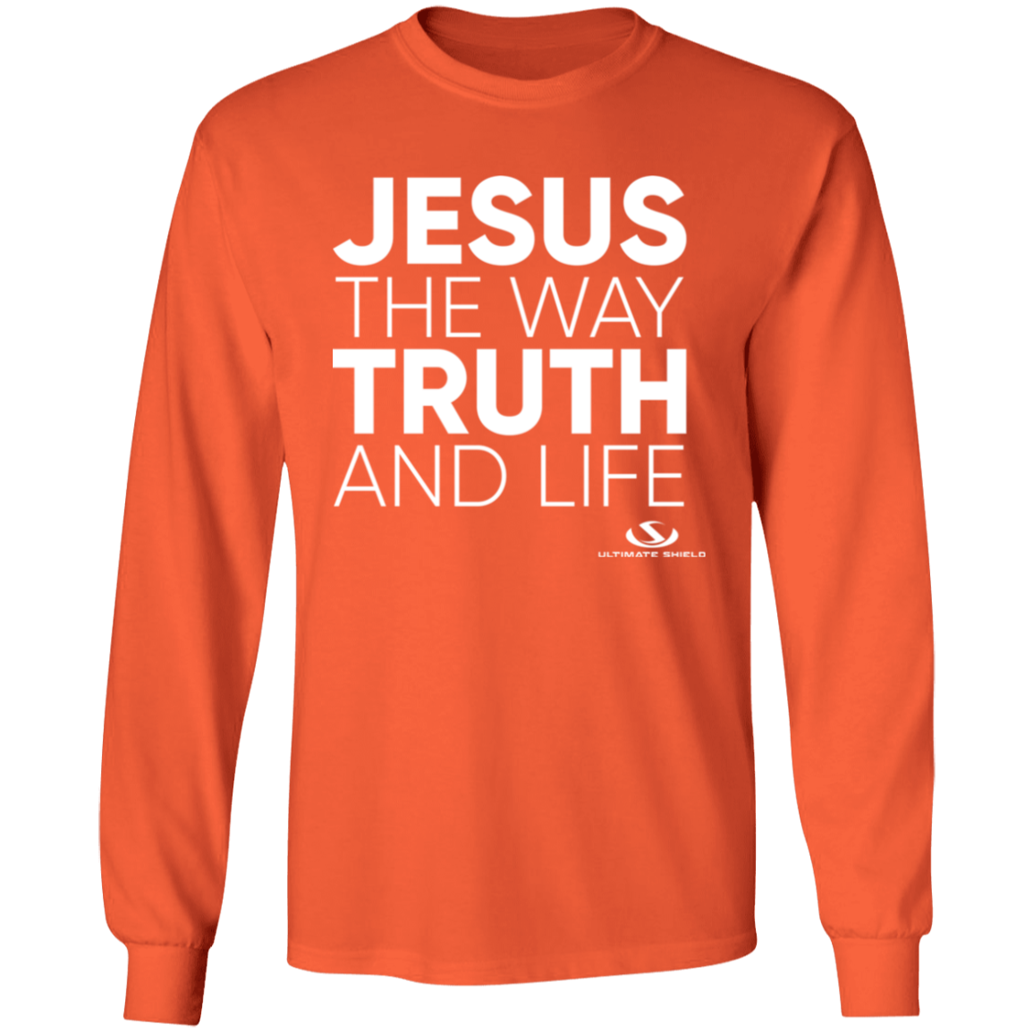 JESUS THE WAY LS T-Shirt 5.3 oz. - The Shield of Light
