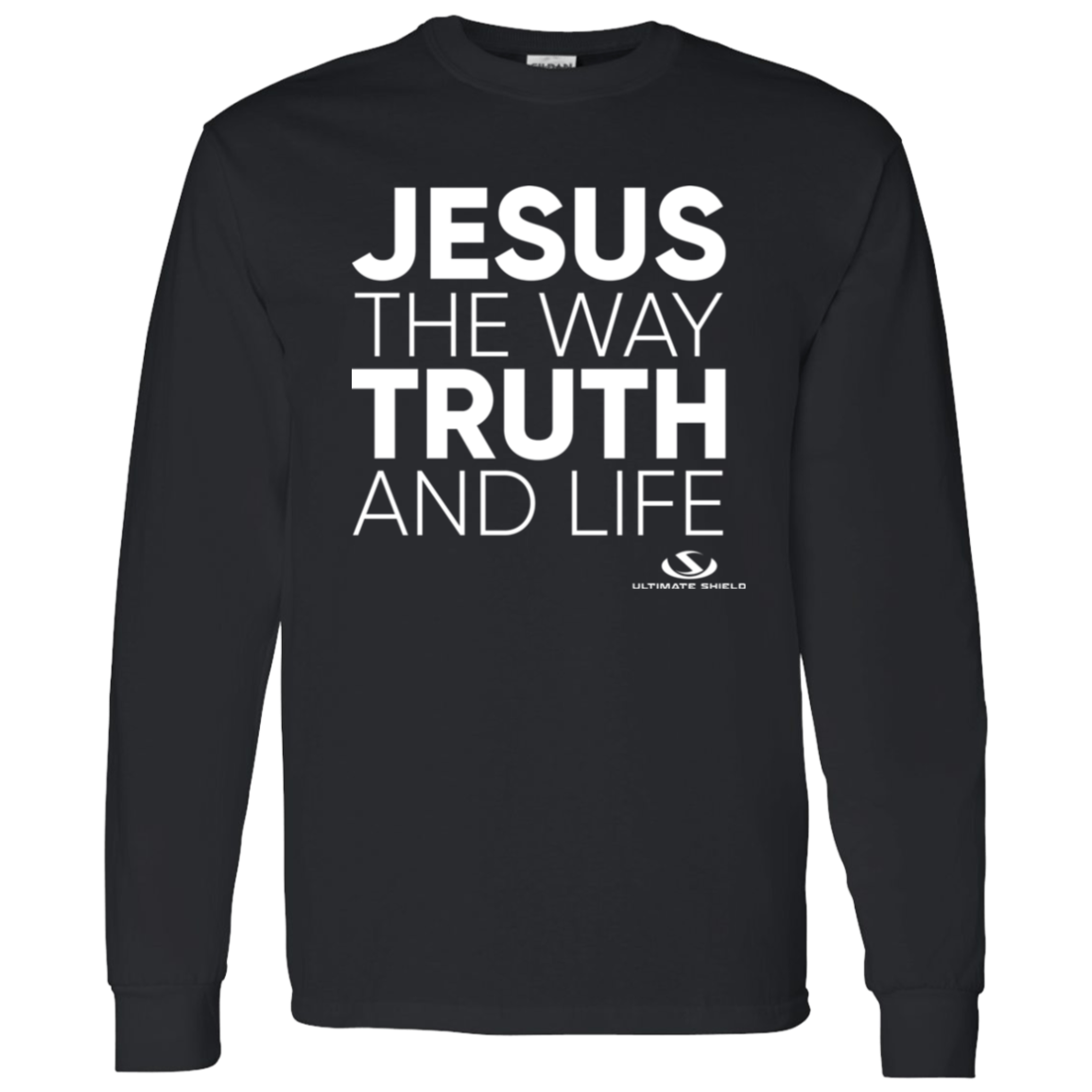 JESUS THE WAY LS T-Shirt 5.3 oz. - The Shield of Light