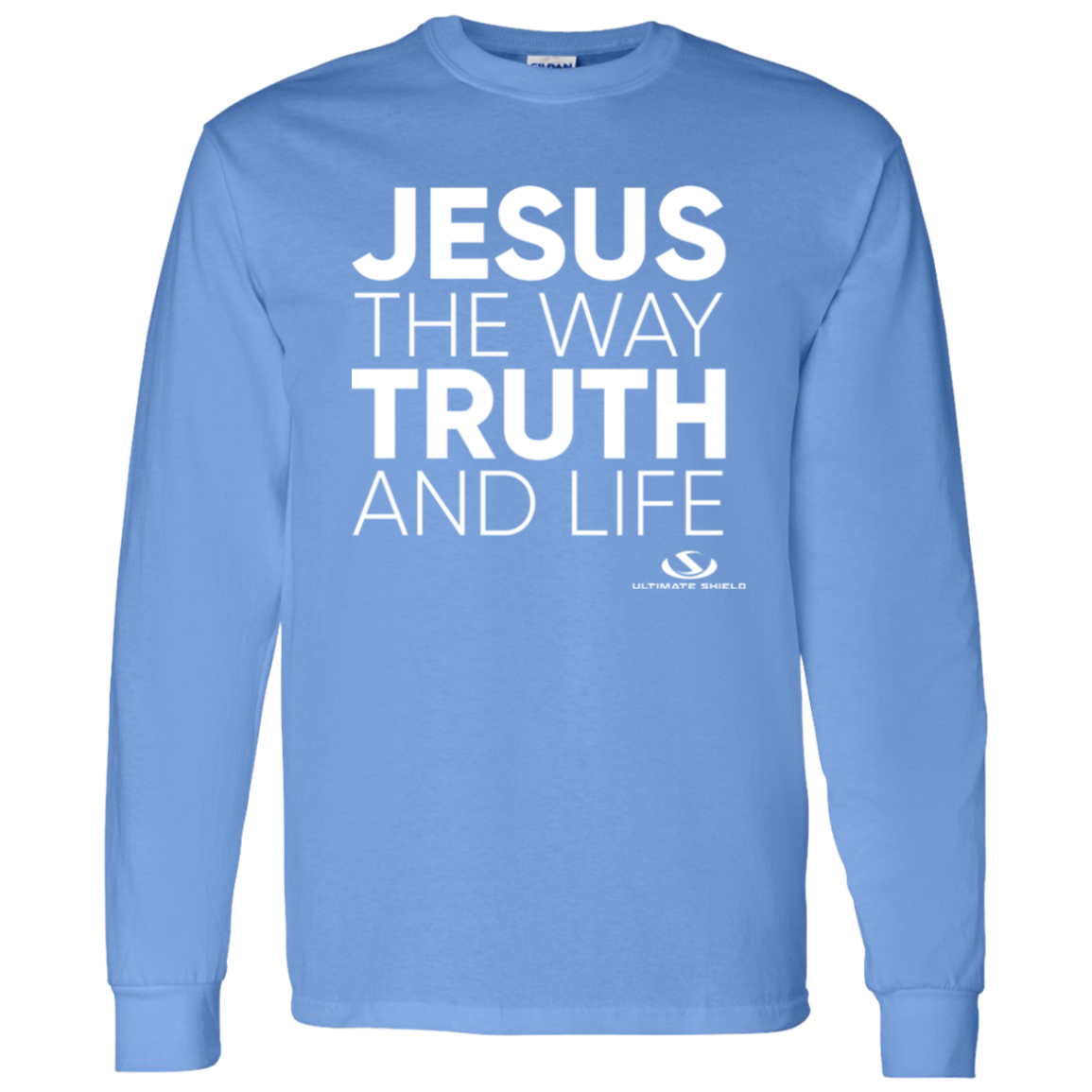 JESUS THE WAY LS T-Shirt 5.3 oz. - The Shield of Light