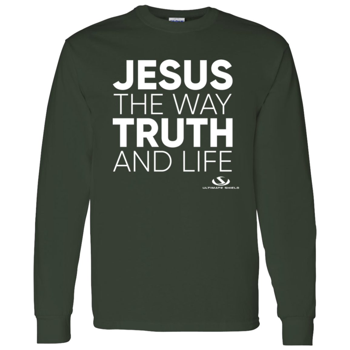 JESUS THE WAY LS T-Shirt 5.3 oz. - The Shield of Light