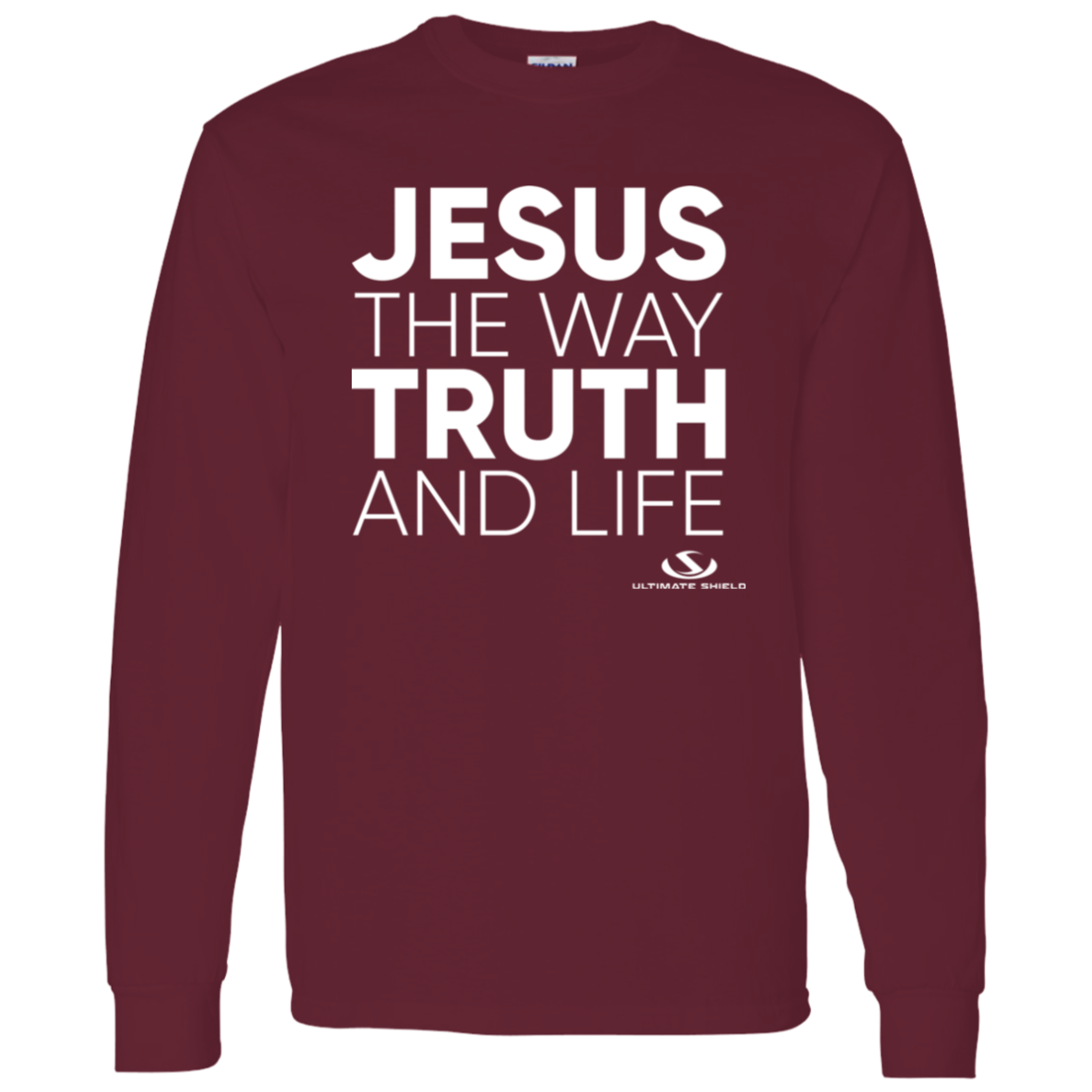 JESUS THE WAY LS T-Shirt 5.3 oz. - The Shield of Light