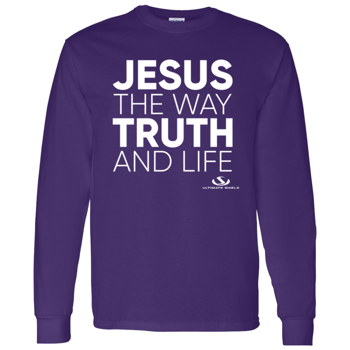 JESUS THE WAY LS T-Shirt 5.3 oz. - The Shield of Light