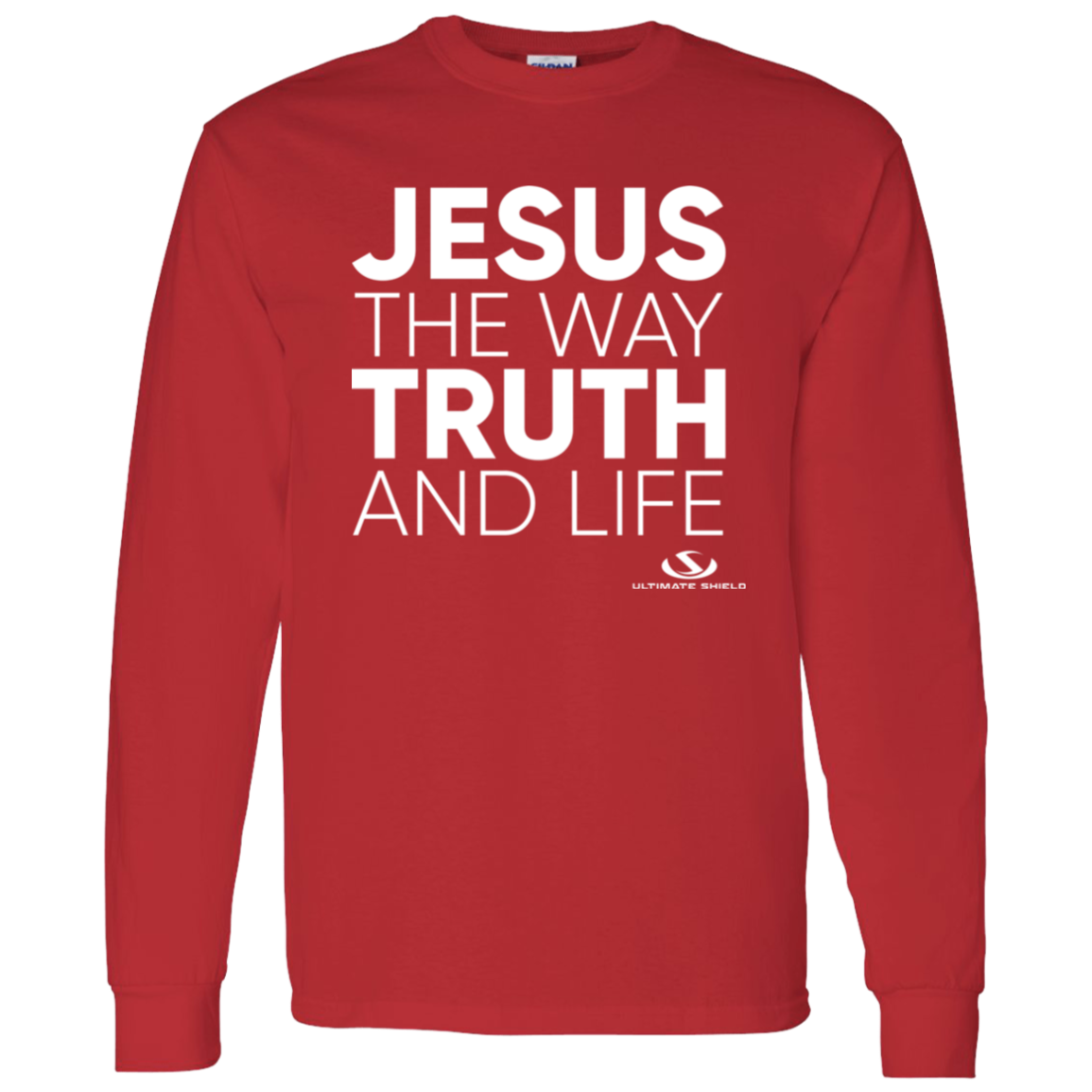 JESUS THE WAY LS T-Shirt 5.3 oz. - The Shield of Light