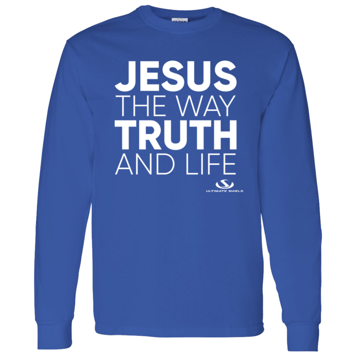JESUS THE WAY LS T-Shirt 5.3 oz. - The Shield of Light
