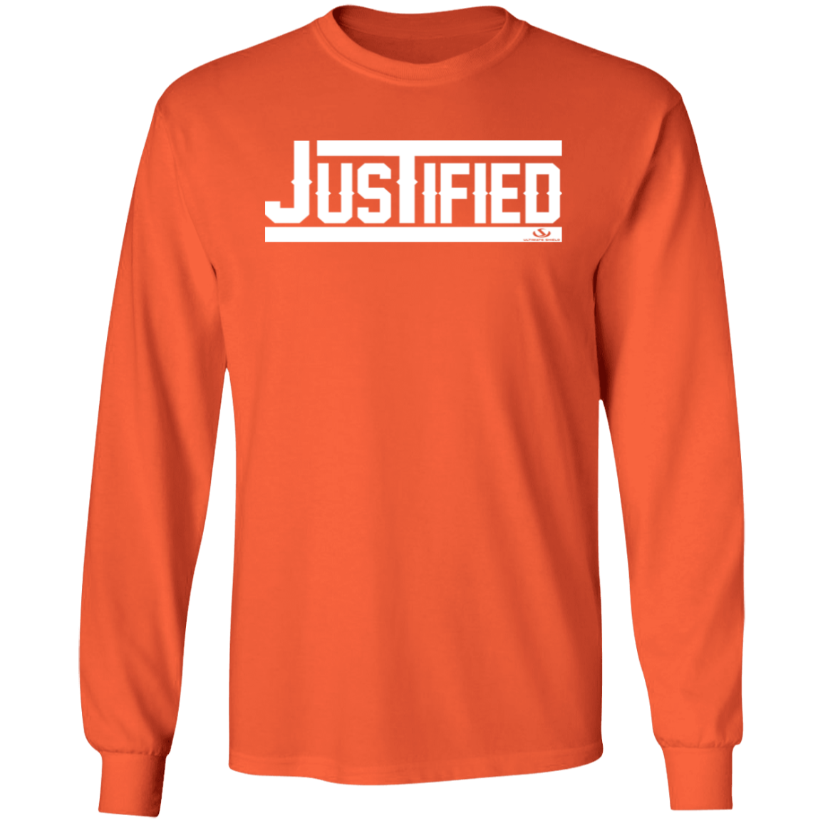 JUSTIFIED LS T-Shirt 5.3 oz. - The Shield of Light