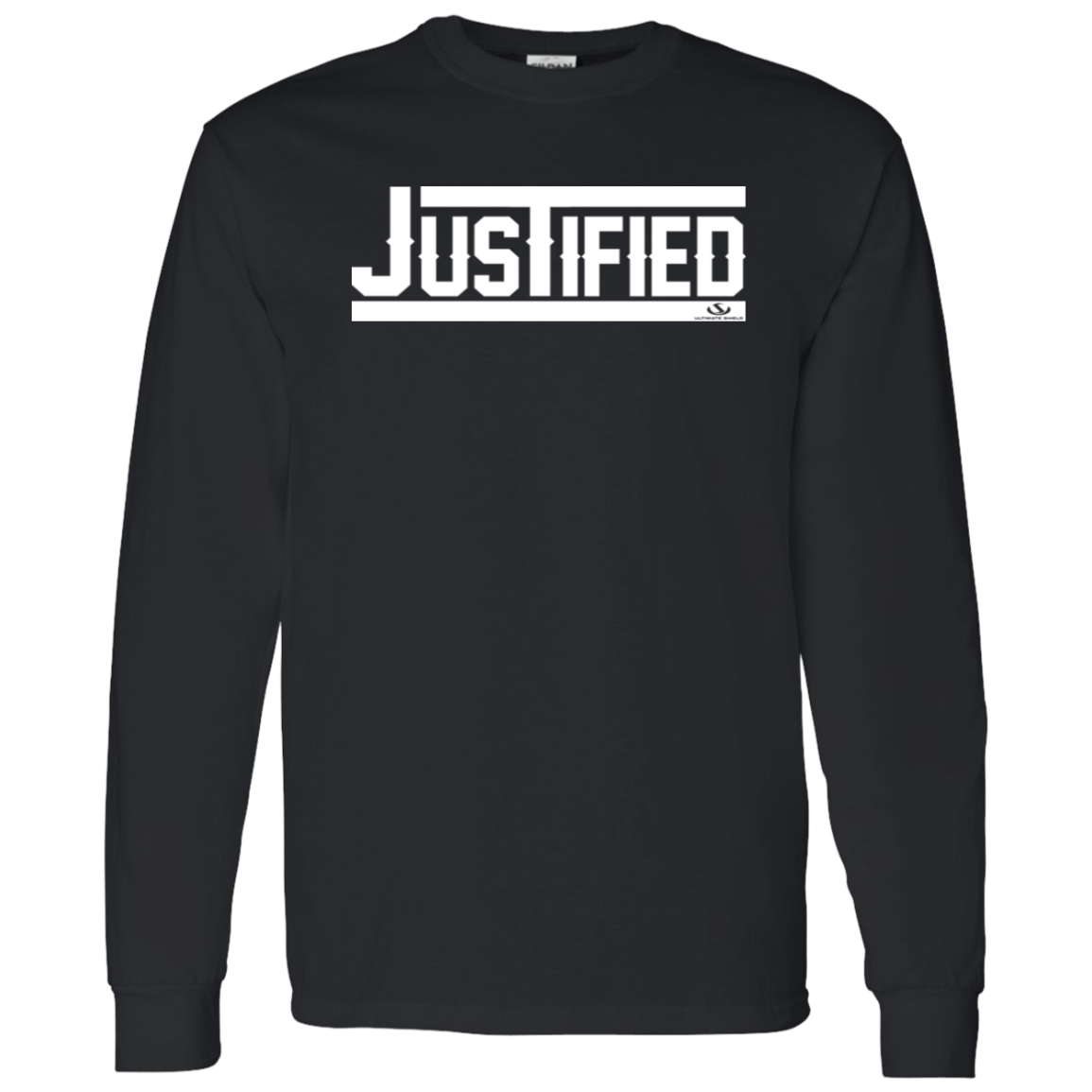 JUSTIFIED LS T-Shirt 5.3 oz. - The Shield of Light