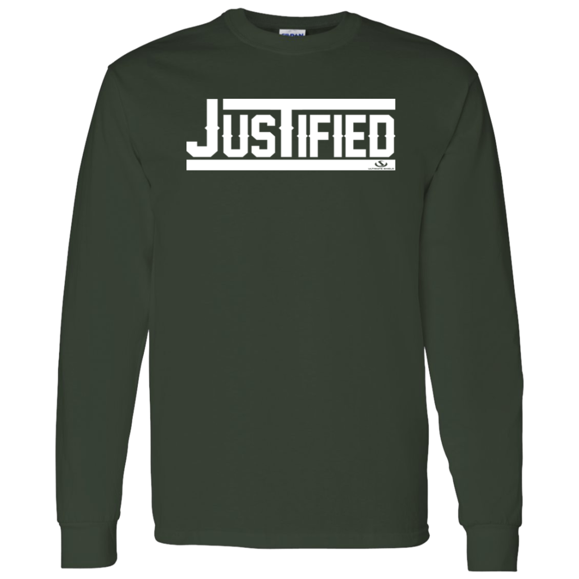 JUSTIFIED LS T-Shirt 5.3 oz. - The Shield of Light