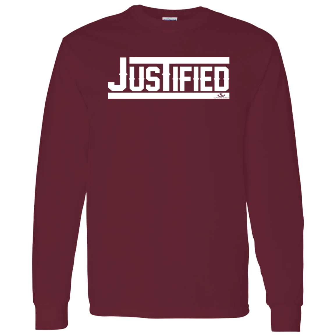 JUSTIFIED LS T-Shirt 5.3 oz. - The Shield of Light