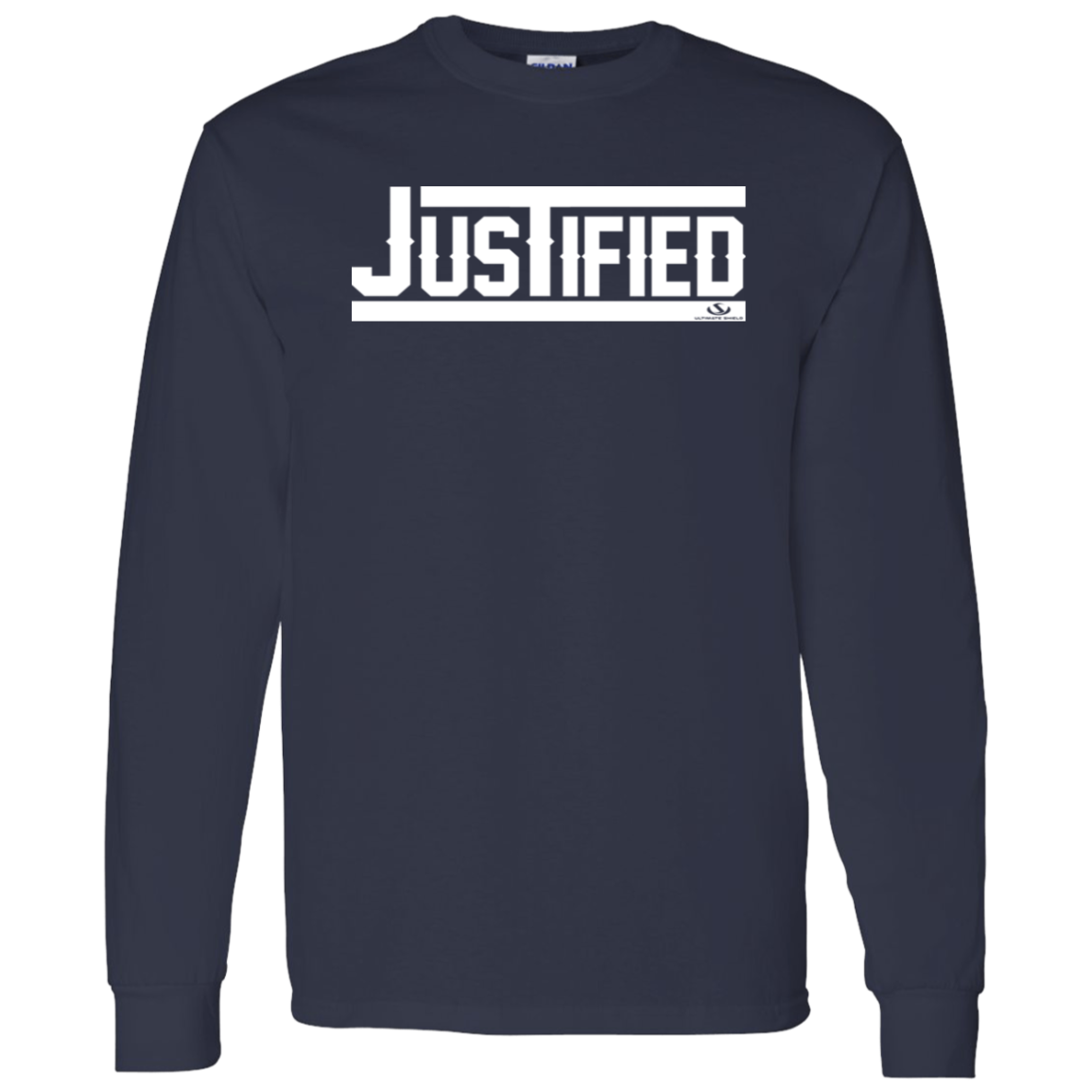 JUSTIFIED LS T-Shirt 5.3 oz. - The Shield of Light
