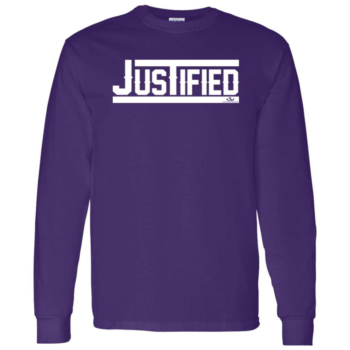JUSTIFIED LS T-Shirt 5.3 oz. - The Shield of Light