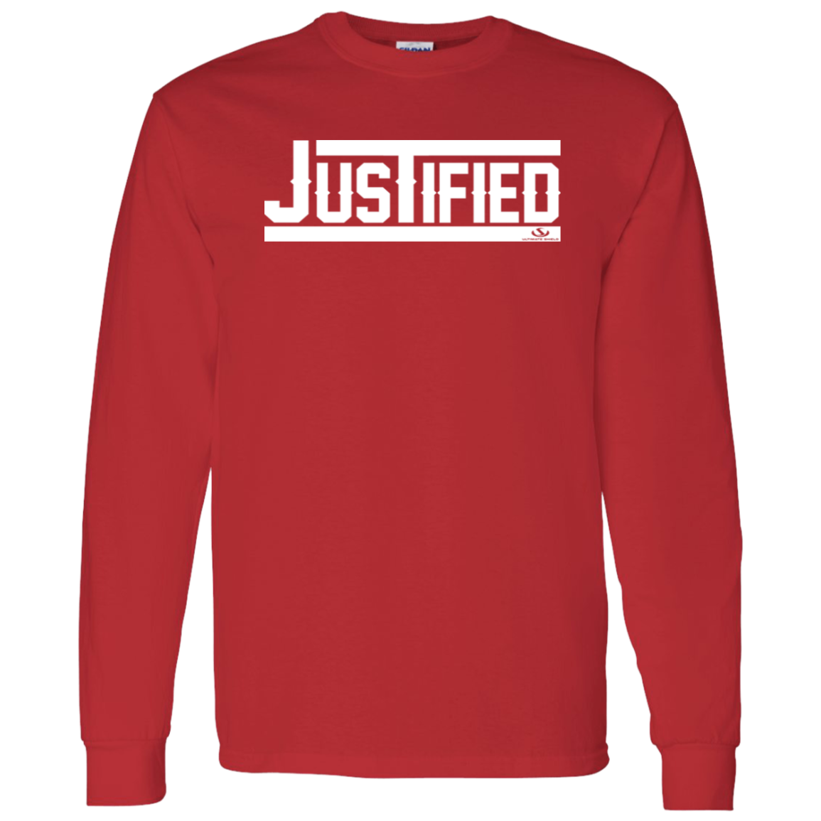 JUSTIFIED LS T-Shirt 5.3 oz. - The Shield of Light