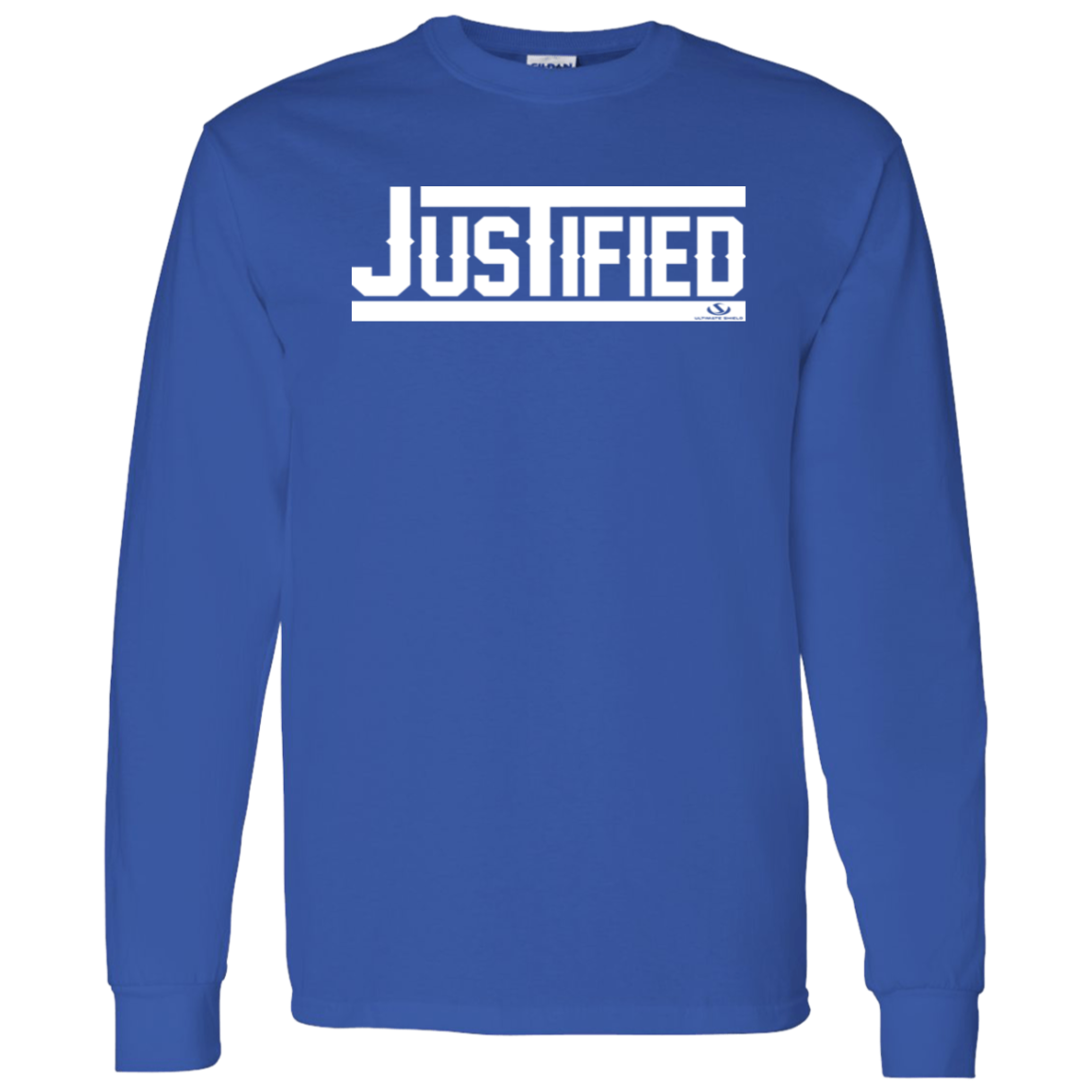 JUSTIFIED LS T-Shirt 5.3 oz. - The Shield of Light