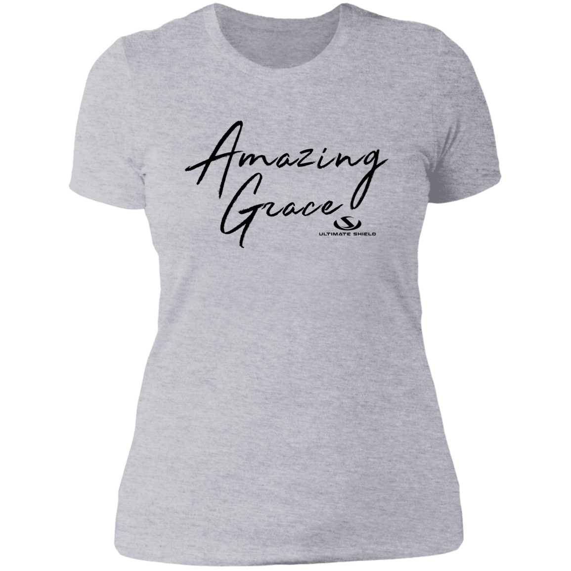 AMAZING GRACE Ladies' Boyfriend T-Shirt - The Shield of Light