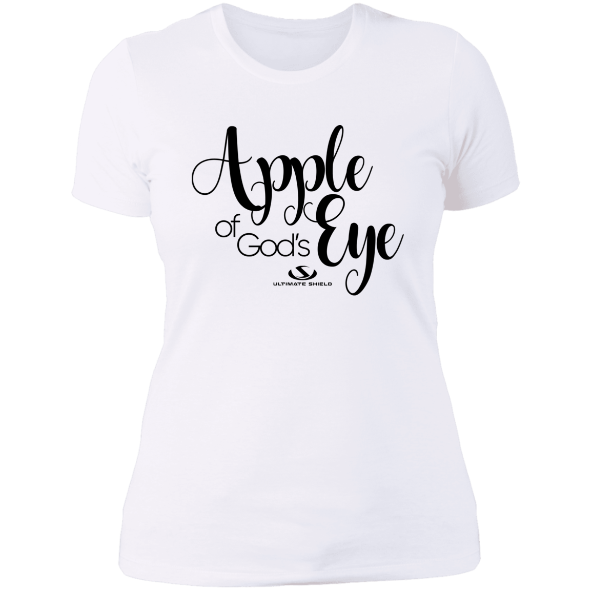 APPLE OF GOD'S EYE Ladies' Boyfriend T-Shirt - The Shield of Light