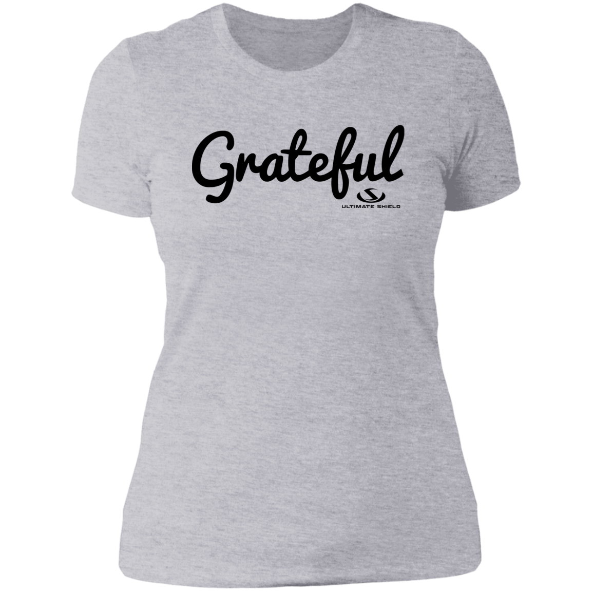 GRATEFUL Ladies' Boyfriend T-Shirt - The Shield of Light