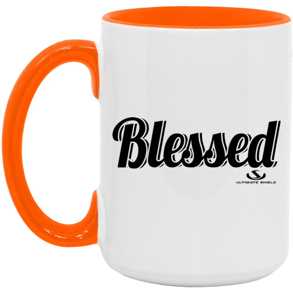 BLESSED 15oz. Accent Mug - The Shield of Light
