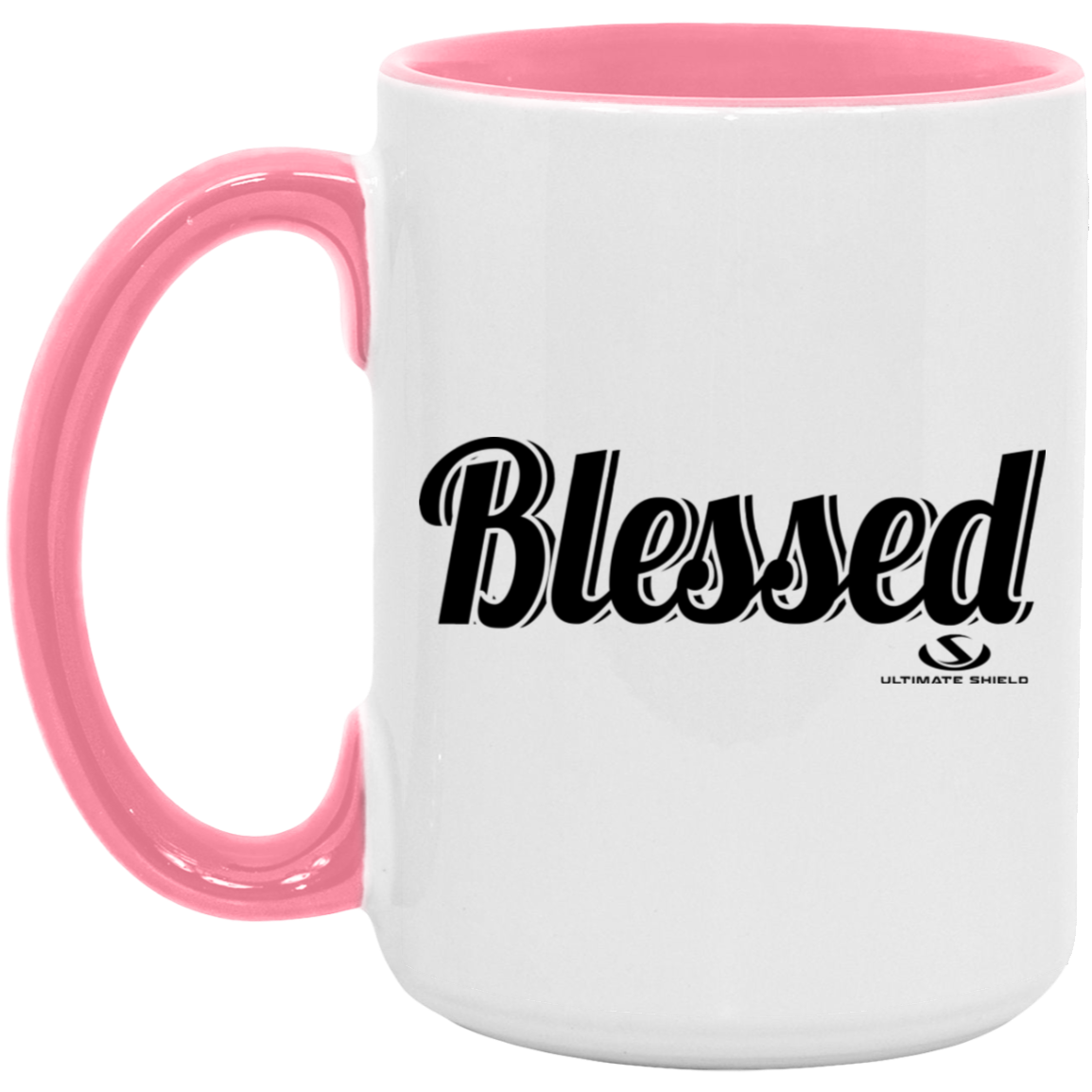 BLESSED 15oz. Accent Mug - The Shield of Light