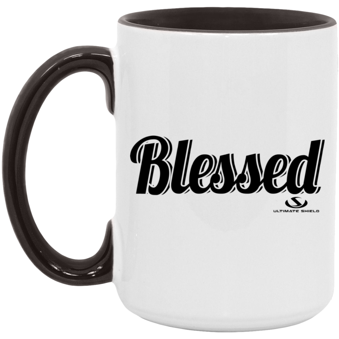 BLESSED 15oz. Accent Mug - The Shield of Light