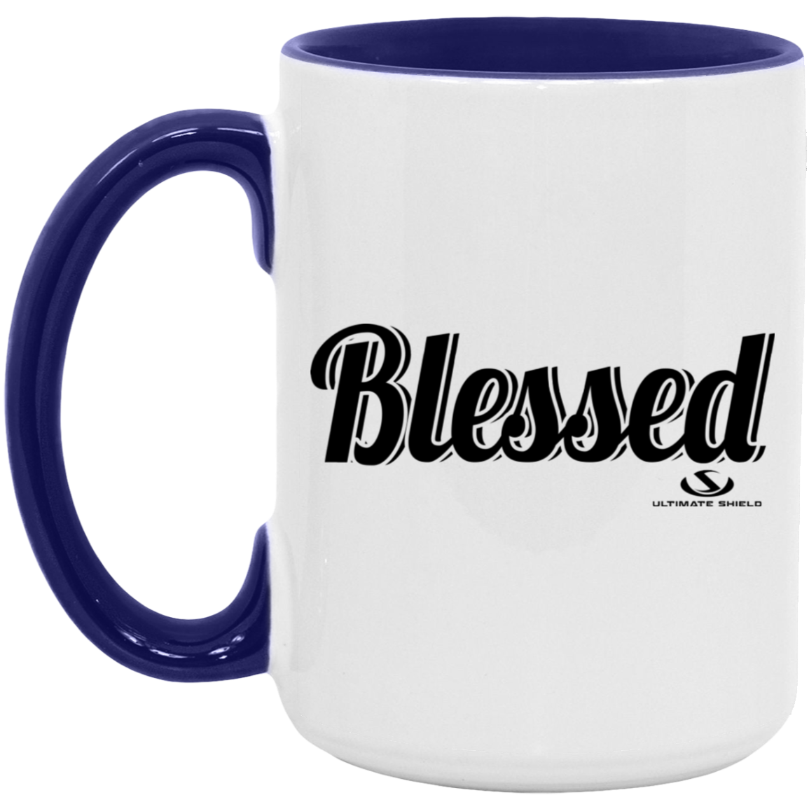 BLESSED 15oz. Accent Mug - The Shield of Light