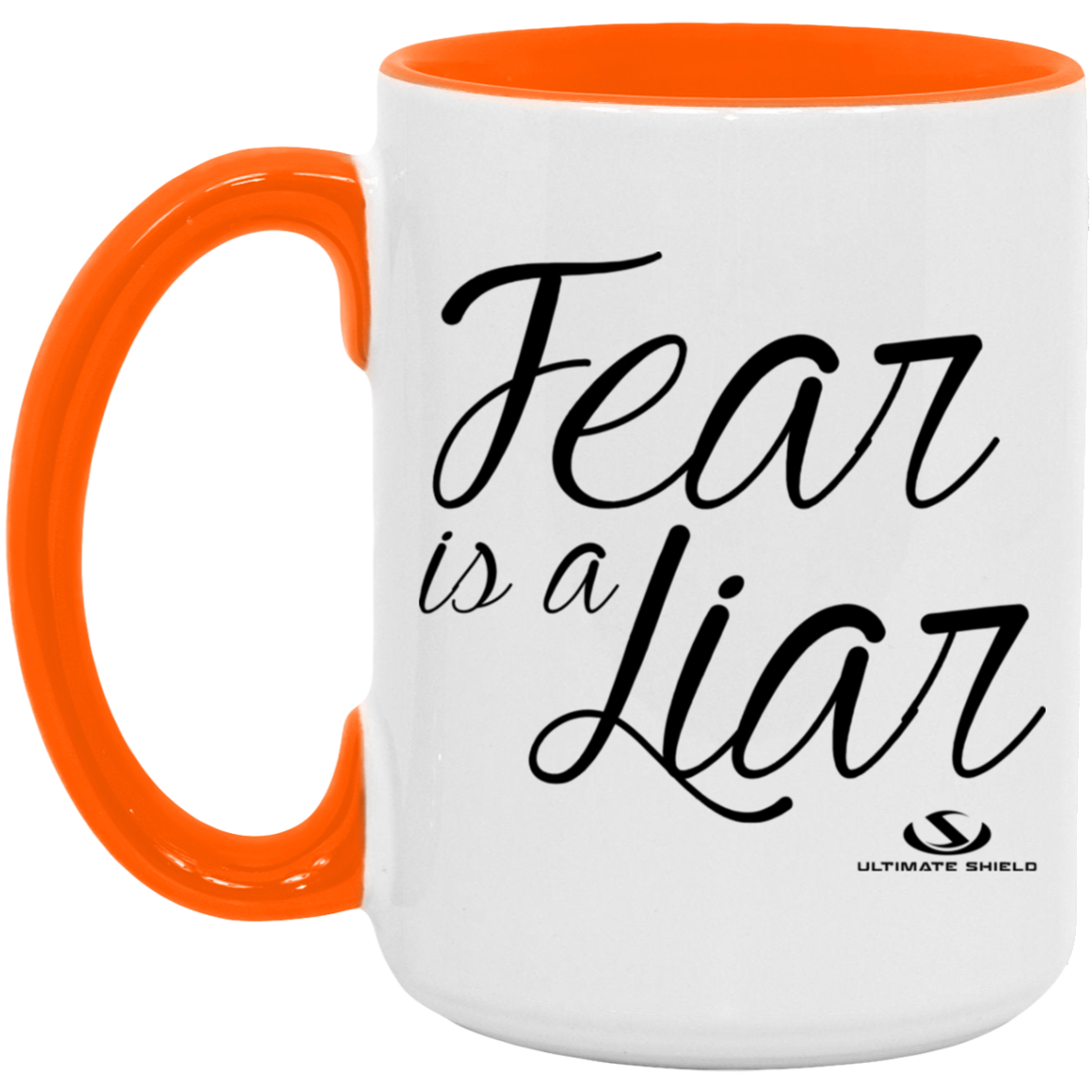 FEAR IS A LIAR 15oz. Accent Mug - The Shield of Light
