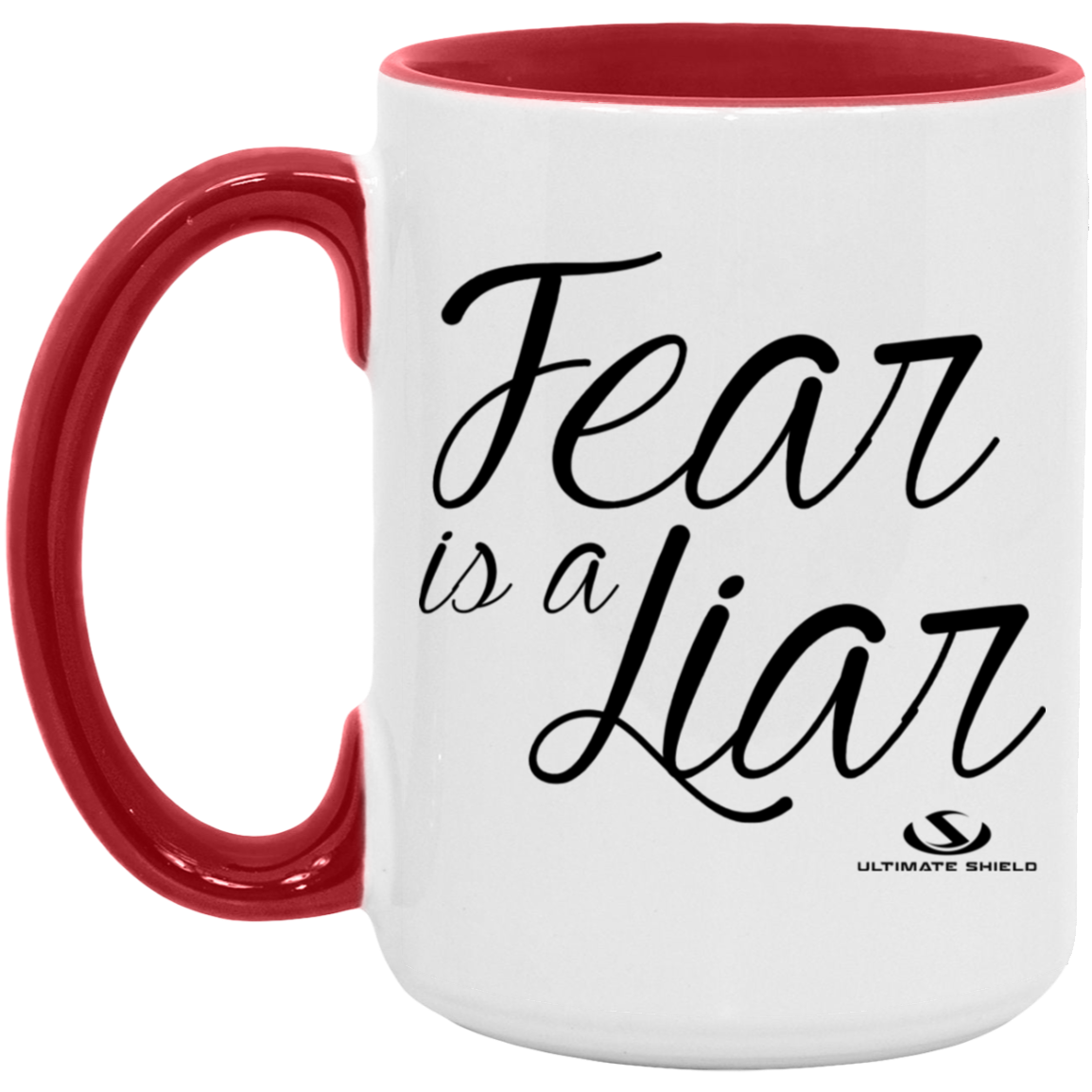 FEAR IS A LIAR 15oz. Accent Mug - The Shield of Light
