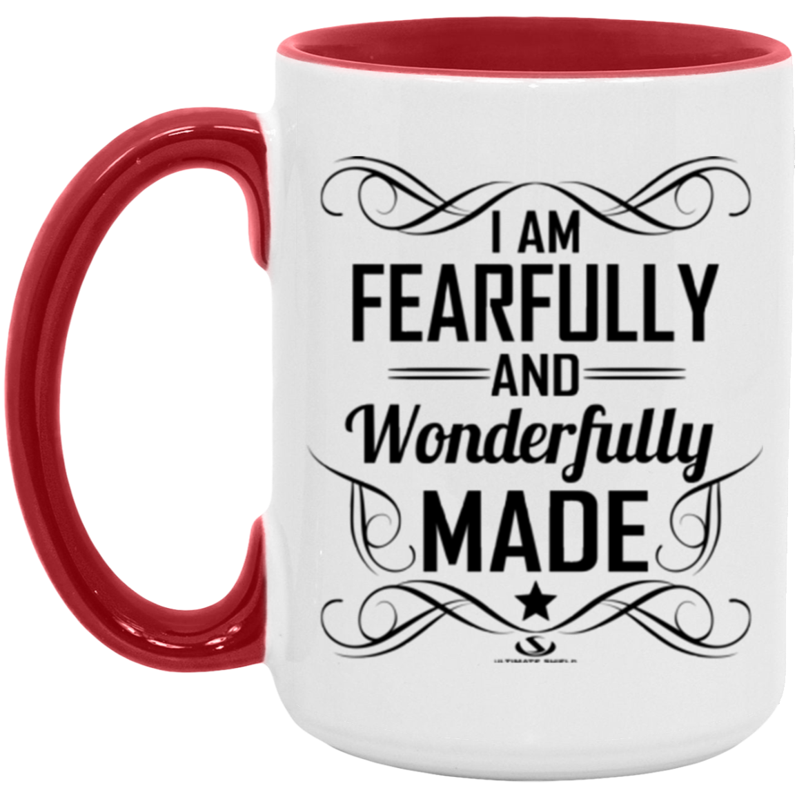 I AM FEARFULLY AND WONDERFULLY MADE 15oz. Accent Mug - The Shield of Light
