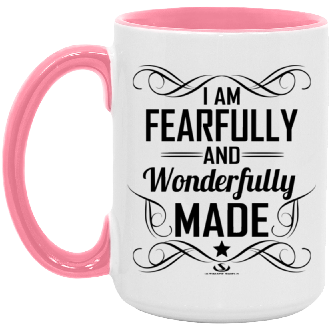 I AM FEARFULLY AND WONDERFULLY MADE 15oz. Accent Mug - The Shield of Light