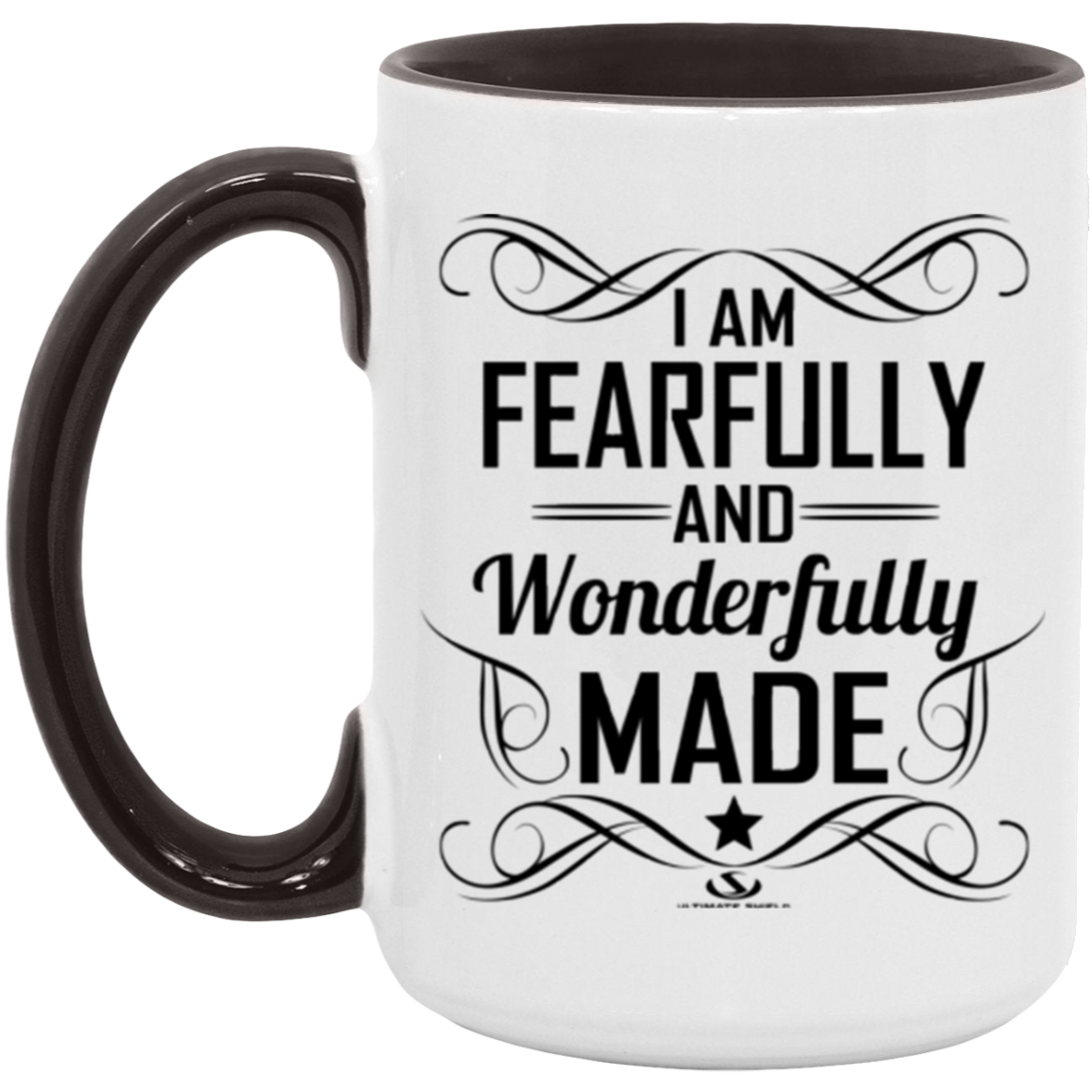 I AM FEARFULLY AND WONDERFULLY MADE 15oz. Accent Mug - The Shield of Light