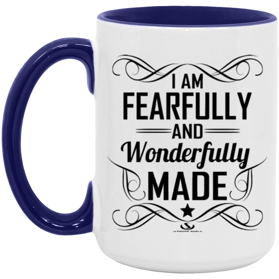 I AM FEARFULLY AND WONDERFULLY MADE 15oz. Accent Mug - The Shield of Light