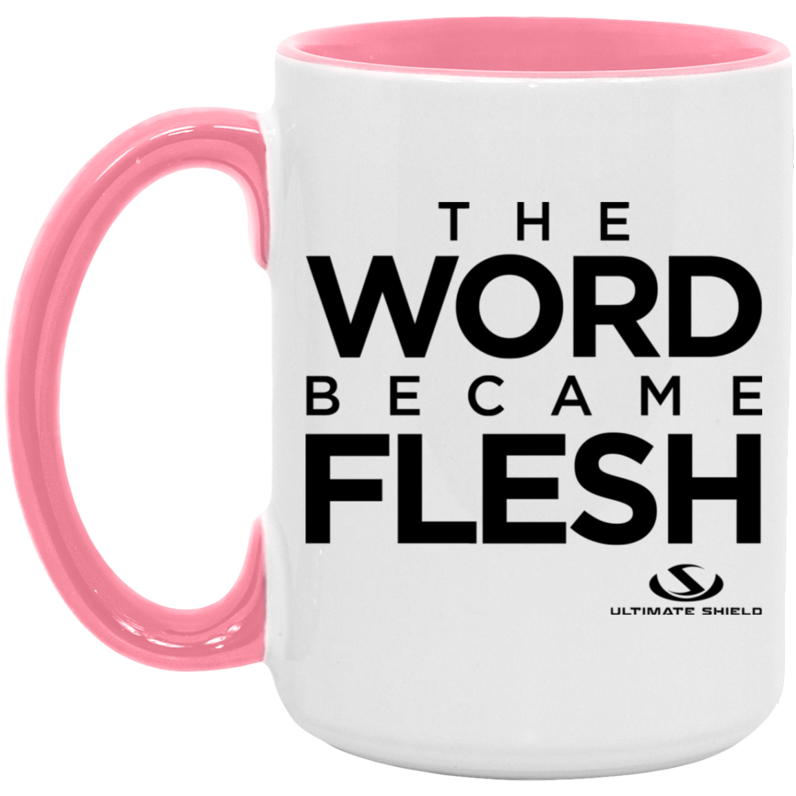 THE WORLD BECAME FLESH 15oz. Accent Mug - The Shield of Light