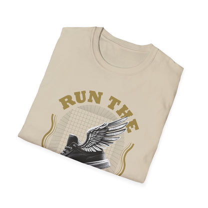 "Run The Race" Unisex Softstyle T-Shirt