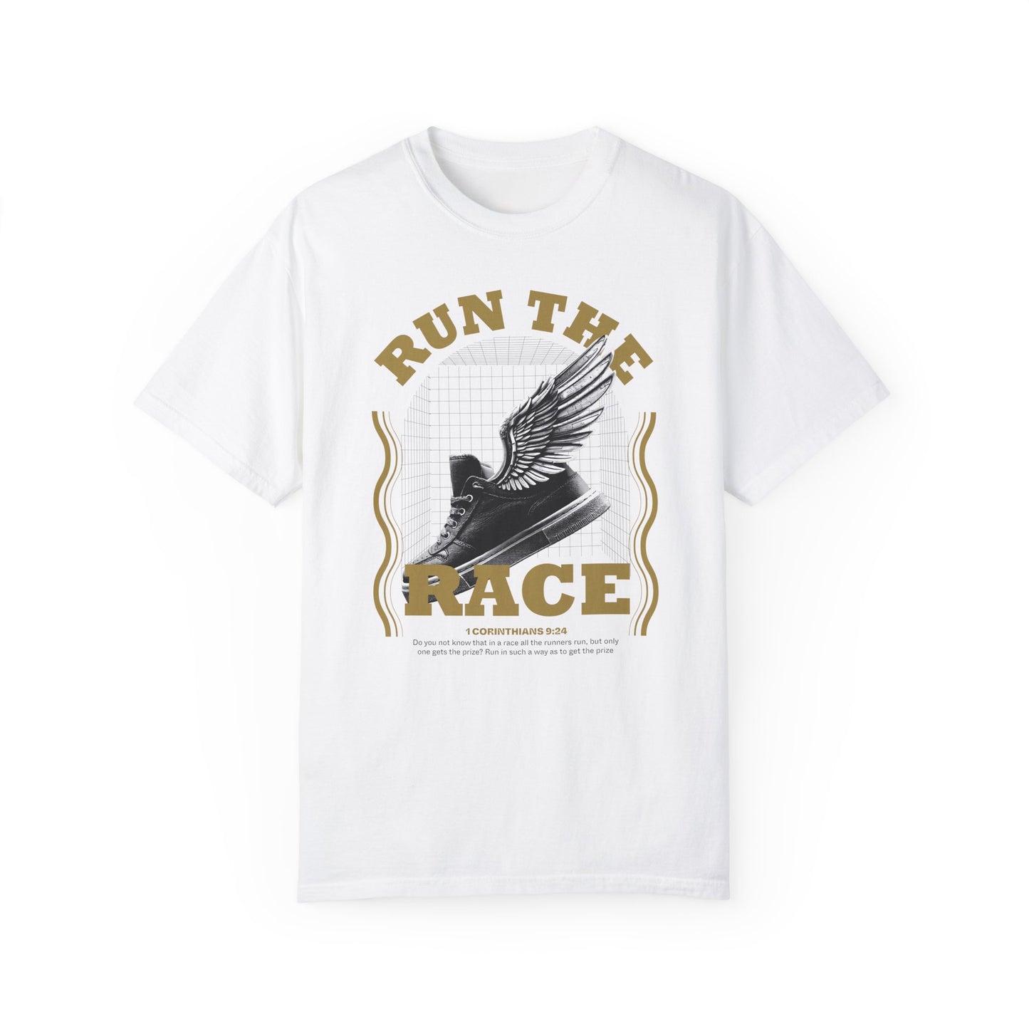 Run The Race Unisex Garment-Dyed T-Shirt