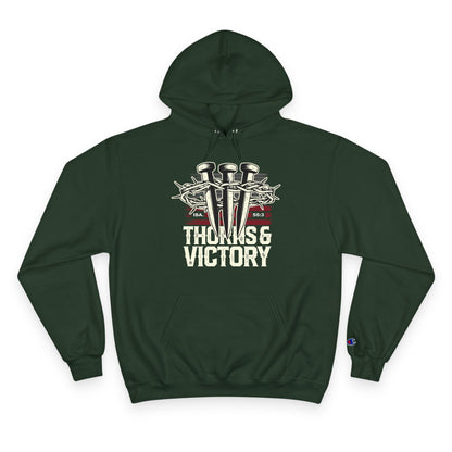 "Thorns & Victory" Inspirational Champion Hoodie