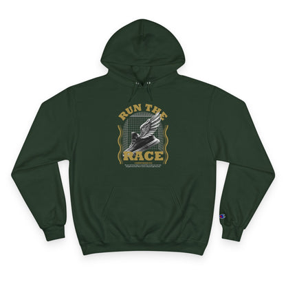 "Run The Race" Inspirational Champion Hoodie