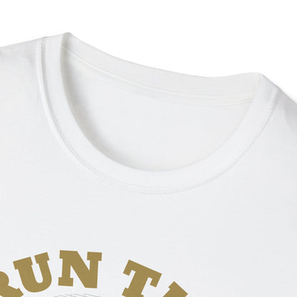 "Run The Race" Unisex Softstyle T-Shirt