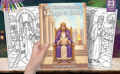 Dr. Dime Presents 1 Kings to Color