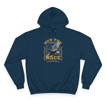 "Run The Race" Inspirational Champion Hoodie