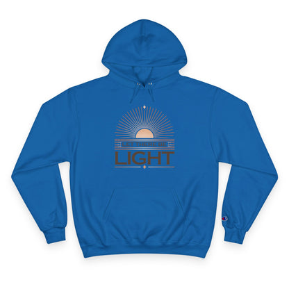 "Let There Be Light" Inspirational Champion Hoodie