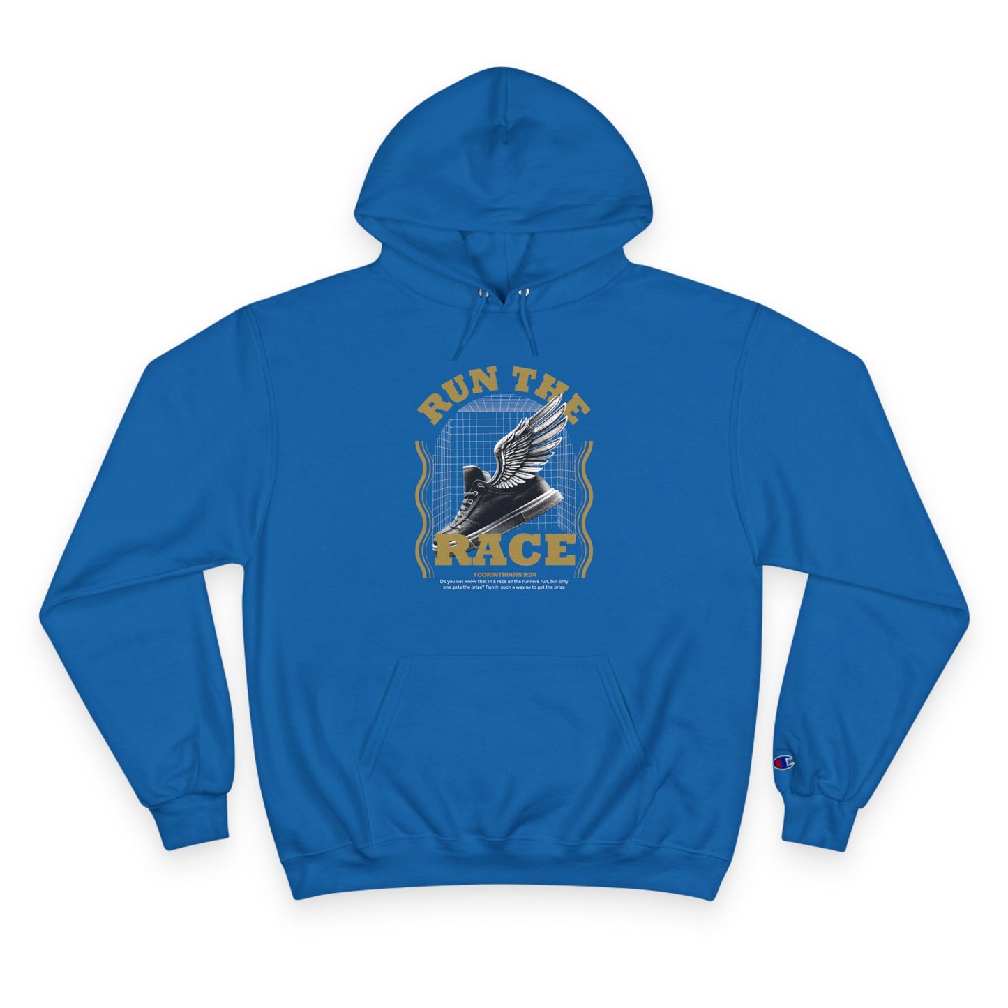 "Run The Race" Inspirational Champion Hoodie